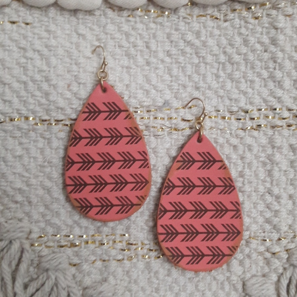 Leather Arrows Earrings